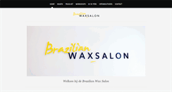 Desktop Screenshot of brazilianwaxsalon.nl